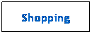 Text Box: Shopping
