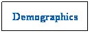 Text Box: Demographics
